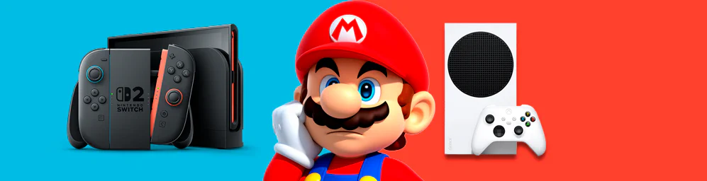 🎮 Nintendo Switch 2 vs Xbox Series S: что выбрать в 2025 году?